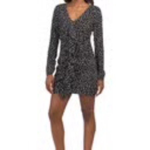 NWT Likely Women’s Long Sleeve Wrap Dress Sz 2 - Picture 1 of 2